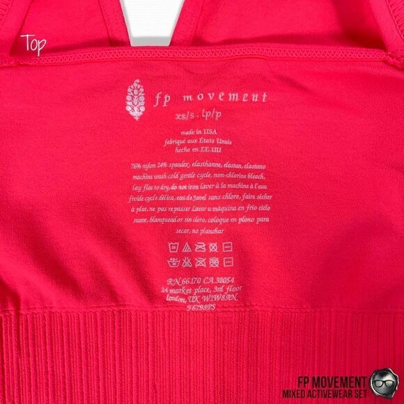 FP MOVEMENT MIXED ACTIVEWEAR SET: GOOD KARMA CROP TANK + PRAJNA SHORTS IN MALIBU - Picture 12 of 15